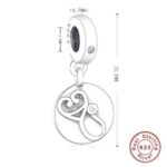 925 Sterling Silver Doctor Nurse Stethoscope Hanging Bead Fit Original Pandora Bracelet (1)