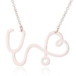 New Heart Stethoscope Necklace 6