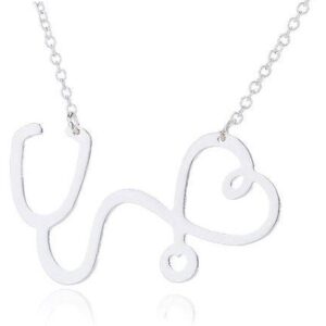 New Heart Stethoscope Necklace 7