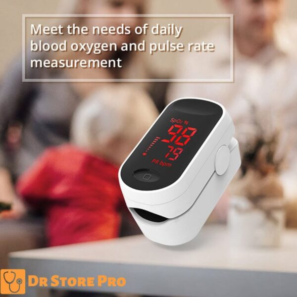 Fingertip Pulse Oximeter With Pulse Rate Measurements